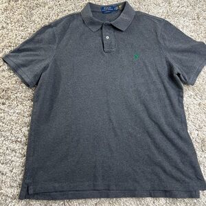 Ralph Lauren Dark Gray Polo Shirt for Men